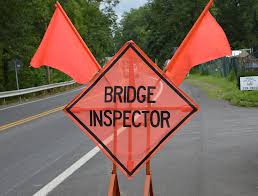 Bridge Inspection Sign