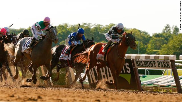 Another Triple Crown surprise: Sir Winston takes Belmont Image via CNN