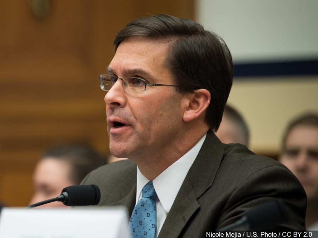 Senate confirms Army veteran Mark Esper secretary of defense