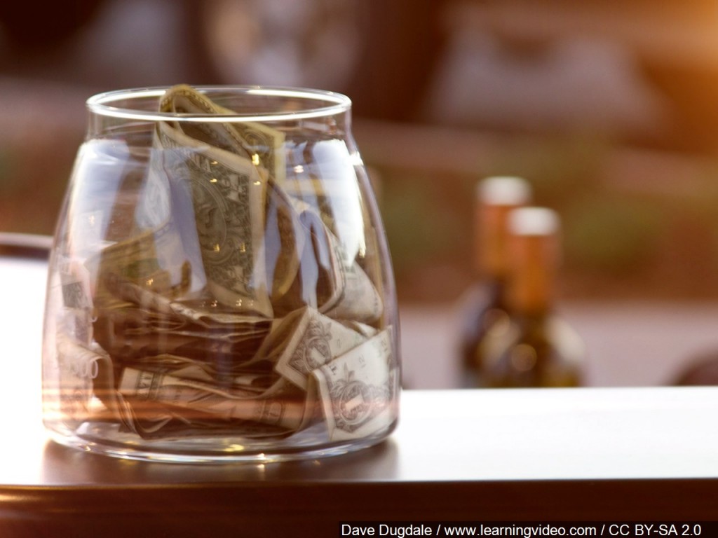 Money jar Image via MGN Online
