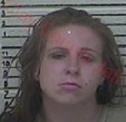 Felicia Simpson mugshot. Arrested July 19.