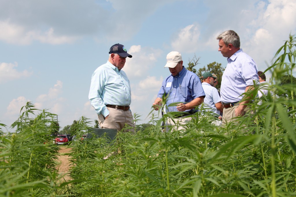 U.S. Agriculture Secretary Sonny Perdue tours hemp facilities in Lexington 7-2-19