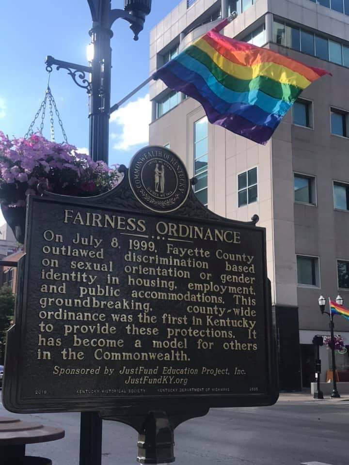Historic marker commemorates 20th anniversary of fairness ordinance