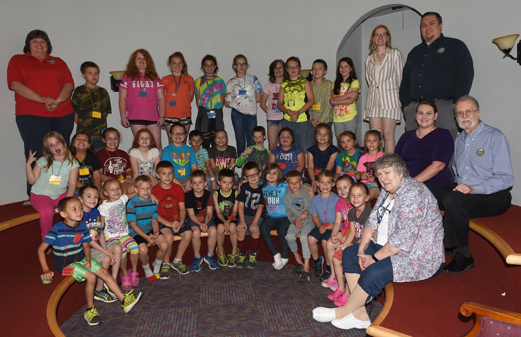 Morehead State Retired and Senior Volunteer Program (RSVP) and the Rocky J. Adkins Public Library put on a drug prevention summer camp for kids in June in Elliott County