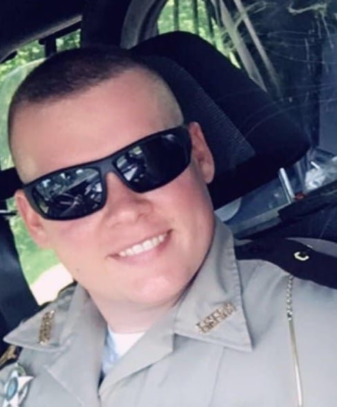 McCreary County Deputy Sheriff Dustin "Tyler" Watkins who was shot in the line of duty.