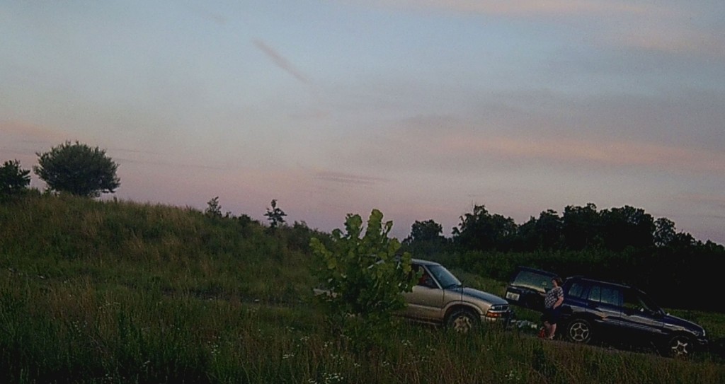 Surveillance image of people at illegal dumpsite in Perry County
