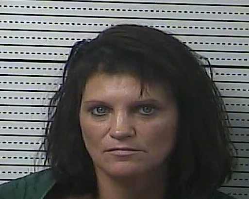 Accused of having drugs in her car that made two Danville Police officers ill.