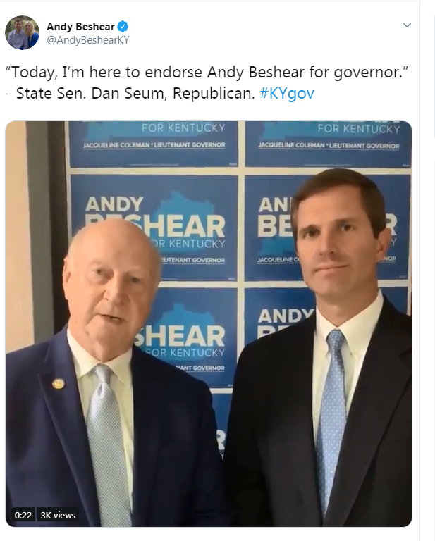 Andy Beshear's Twitter