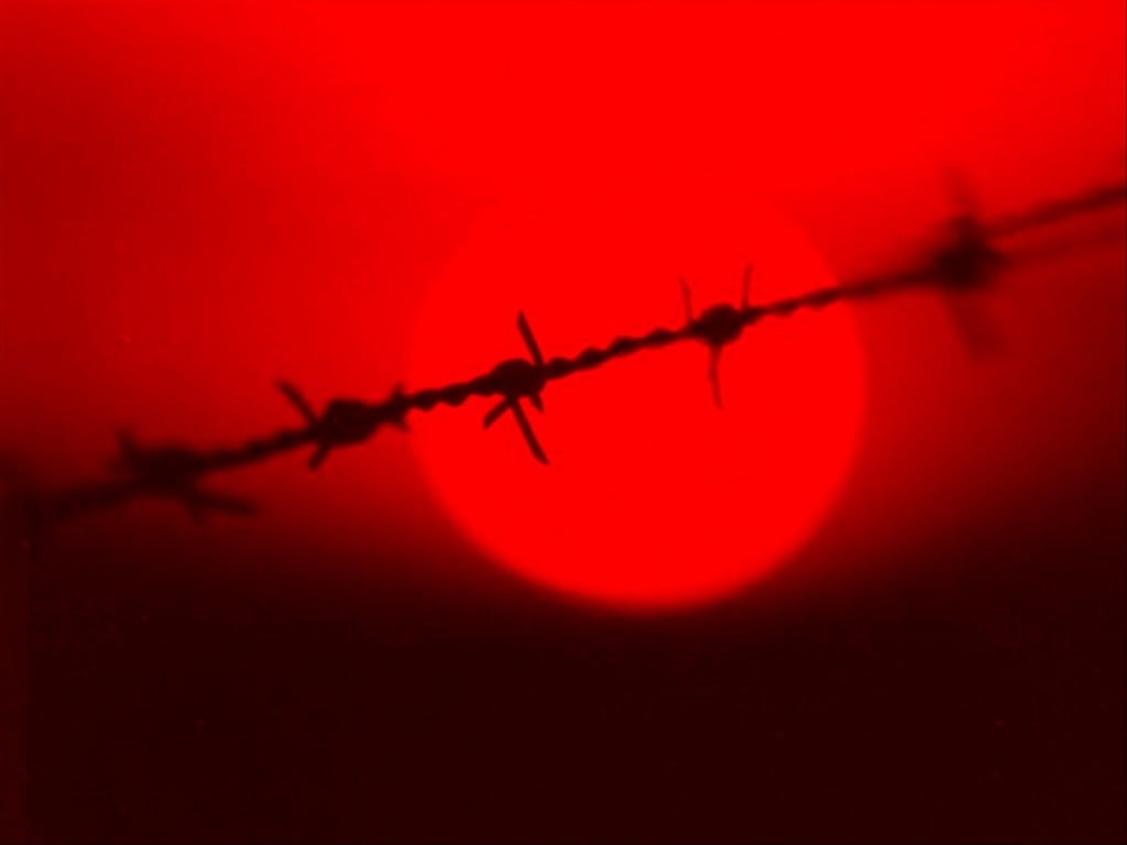 Barbed wire background via MGN Online