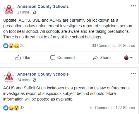 Anderson County Schools Facebook