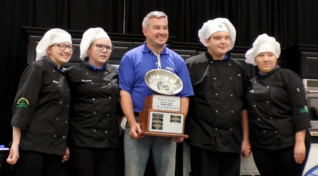 Montgomery County 4-H Junior Chef Team wins third Kentucky Proud Junior Chef program at Kentucky State Fair
