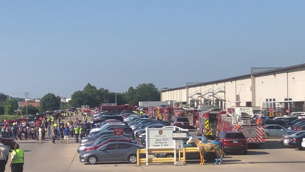 Employees evacuated