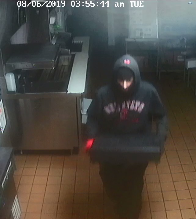 Suspect in 5 break-ins at Burger King