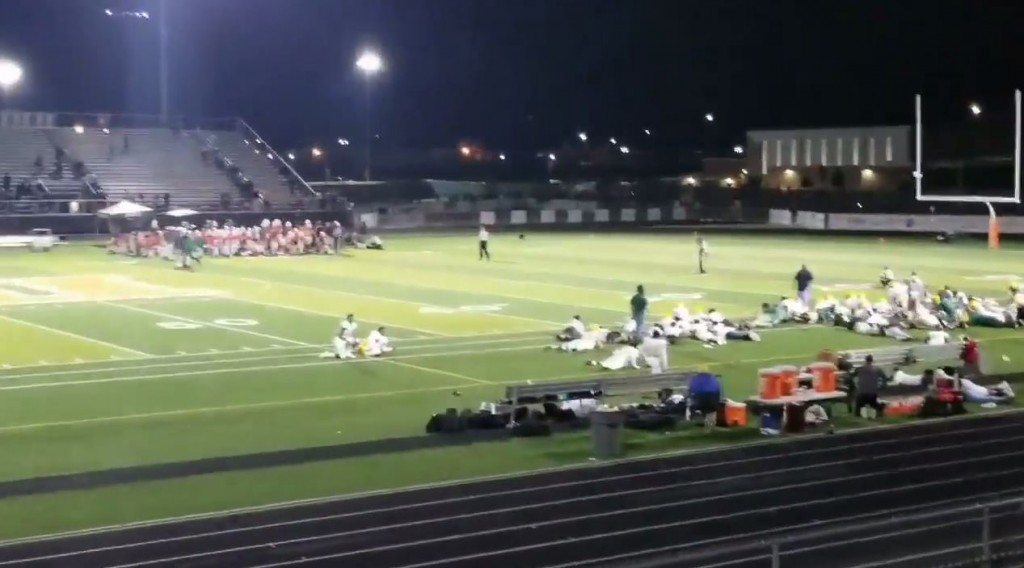 Frederick Douglass HS football game scare