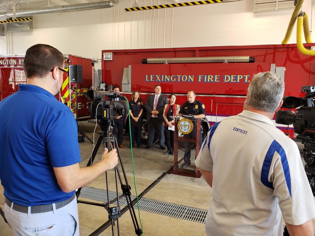 The station began runs earlier this month but held an official ceremony Tuesday morning.