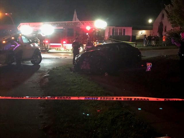 Lexington Officer involved DUI crash