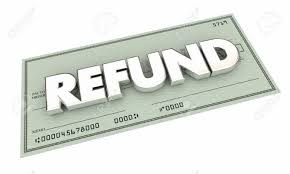 Refund - generic check image
