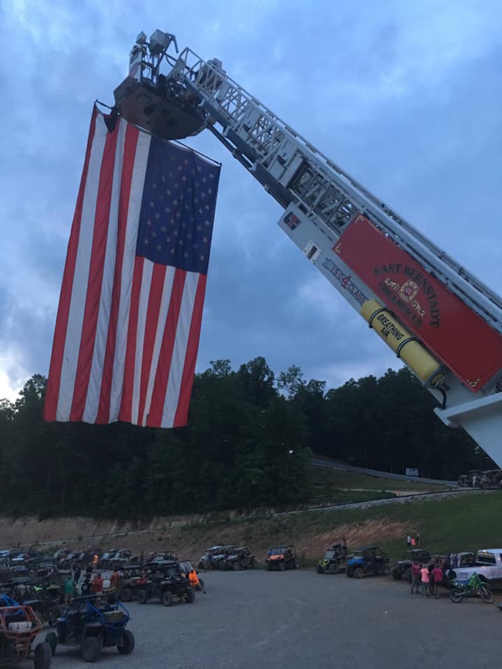 The department says they're hoping to raise enough money to replace their current memorial and special occasions flag. 