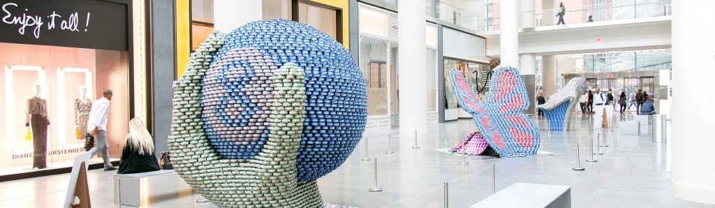 Courtesy: Canstruction Global Headquarters Facebook