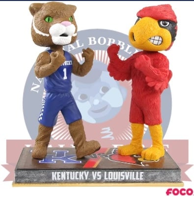 National Bobblehead Hall of Fame and Museum unveils UK UofL rivalry bobbleheads