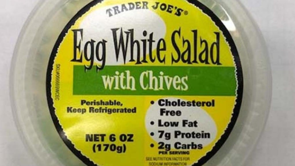 Trader Joe's egg salad and old-fashioned potato salad voluntarily recalled due to Listeria contamination concerns 12-23-19