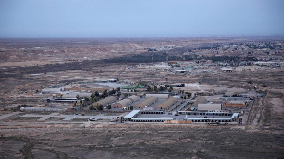 Ain al-Asad air base in the western Anbar desert
