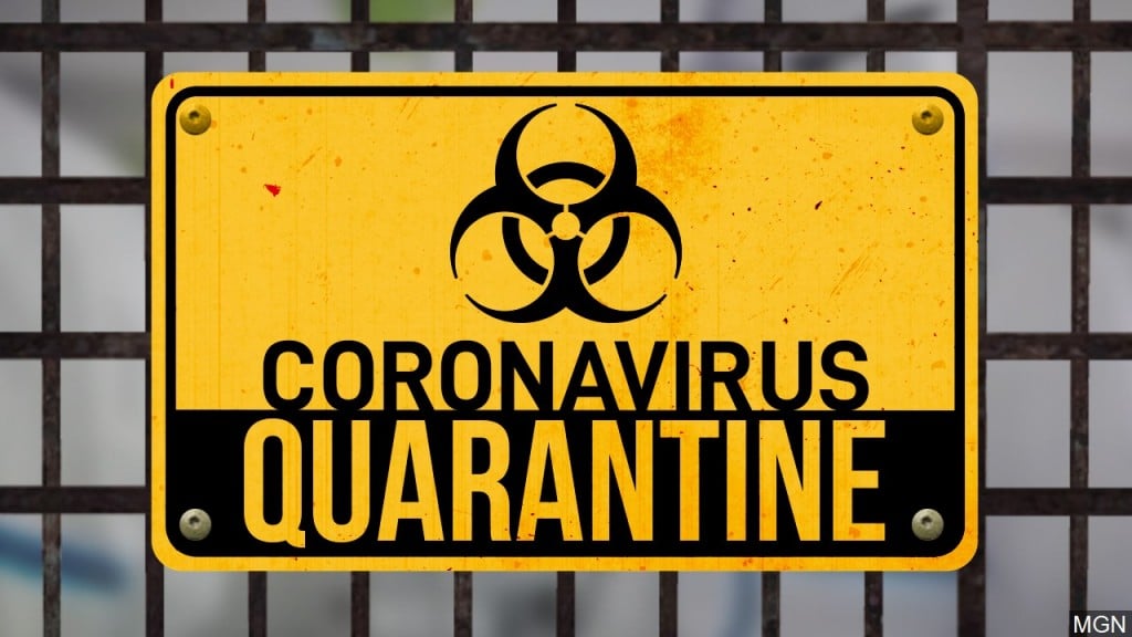 Coronavirus Quarantine graphic