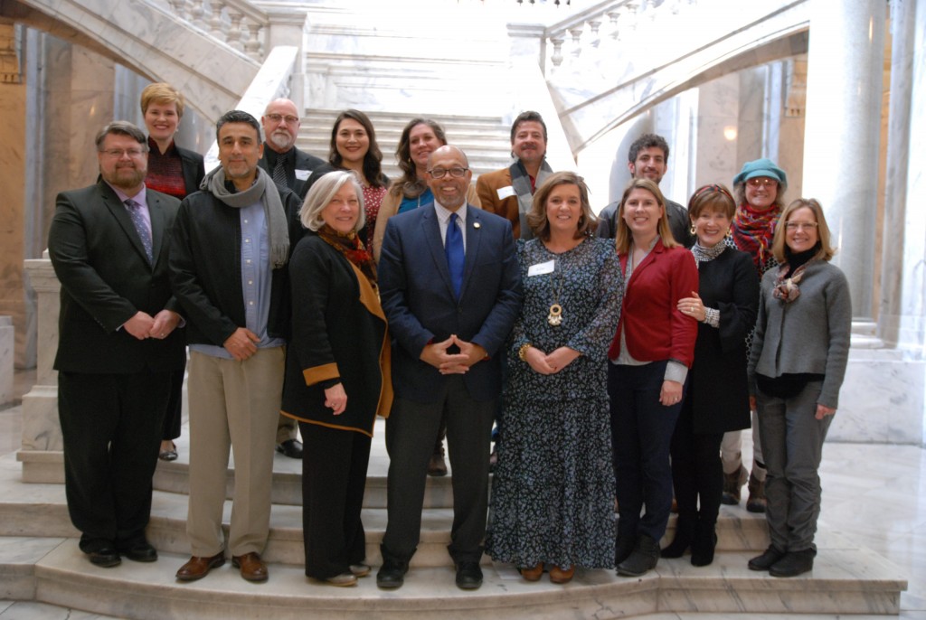 Lexington arts organizations receive grant money on Arts Day in Kentucky at the State Capitol 2-21-20