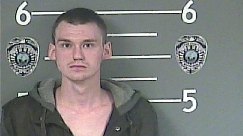 Tristan Blair is accused of setting a fire in a first floor bathroom at Pikeville Medical Center 2-27-20