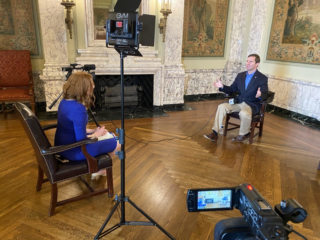 Beshear sits down with Veronica Jean Seltzer