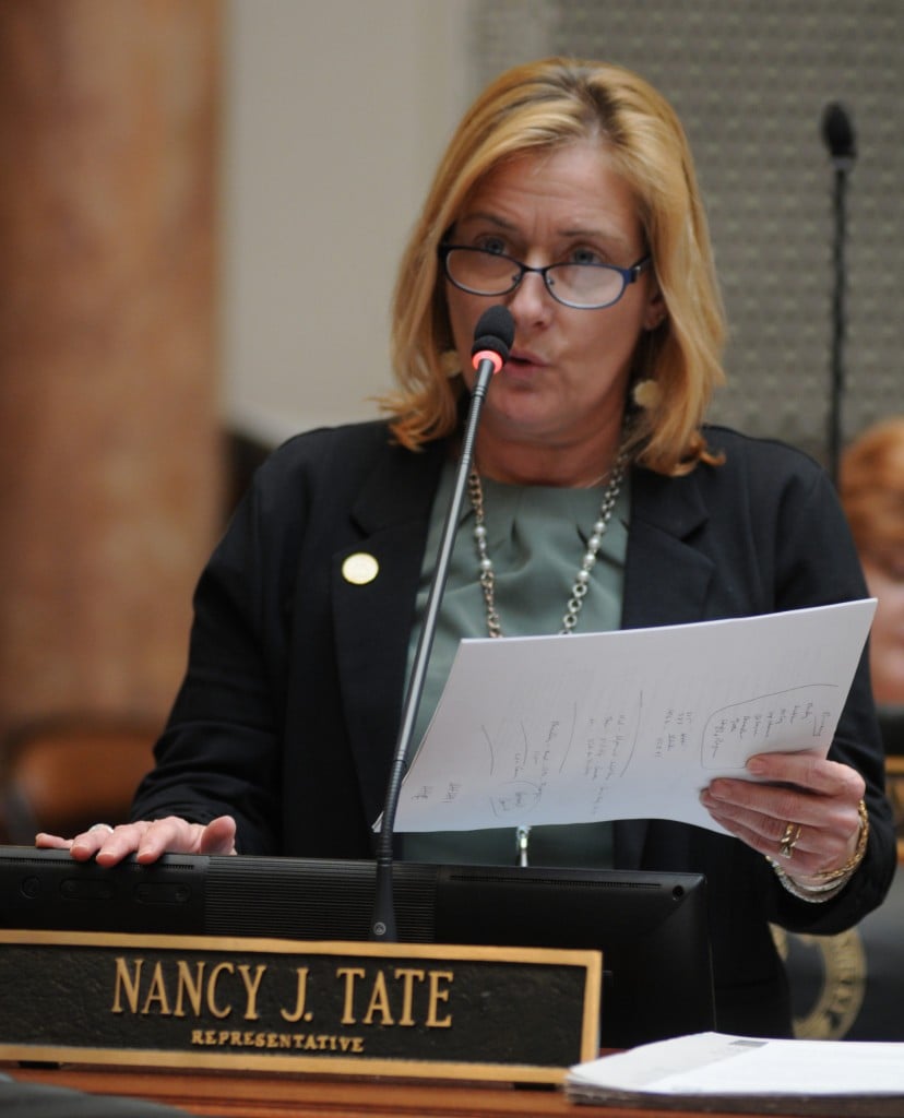 Kentucky Representative Nancy Tate on the House floor 3-2-20
