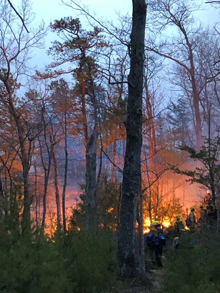 Fire continues to burn in Red River ABC 36 News