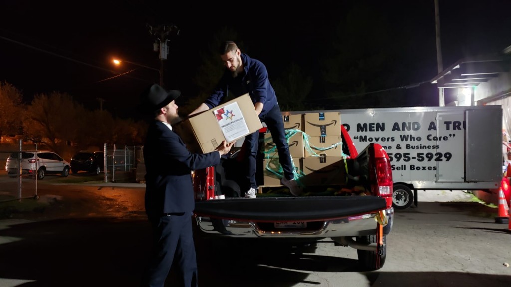 Three Kentucky Rabbis travel to Nashville on 3-4-20 to take relief supplies and clothing to tornado victims in Nashville