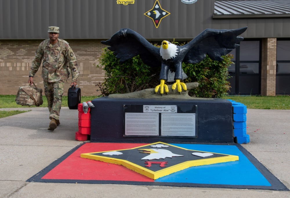 101st Airborne logistics experts deploy from Fort Campbell to the northeast to fight COVID-19 on 4-22-20