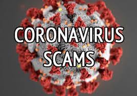 Coronavirus Scams graphic