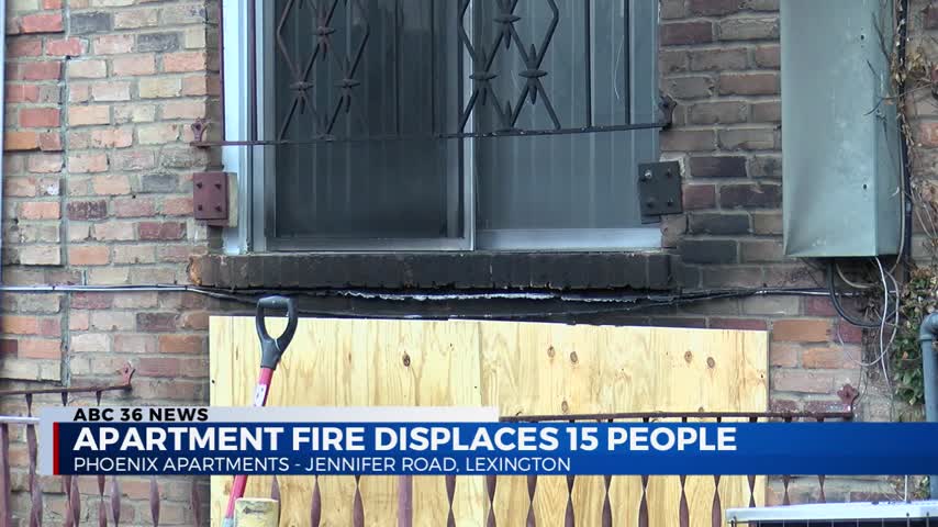Phoenix Apartments on Jennifer Road in Lexington had fire Mother's Day morning on 5-10-20.  More than a dozen people burned out of apartment.