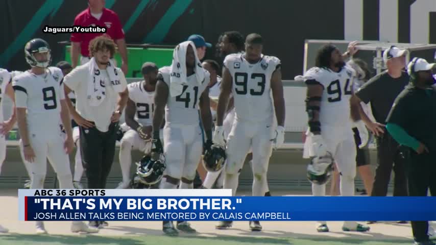 Jaguars linebacker Josh Allen follows lead of mentor Calais Campbell