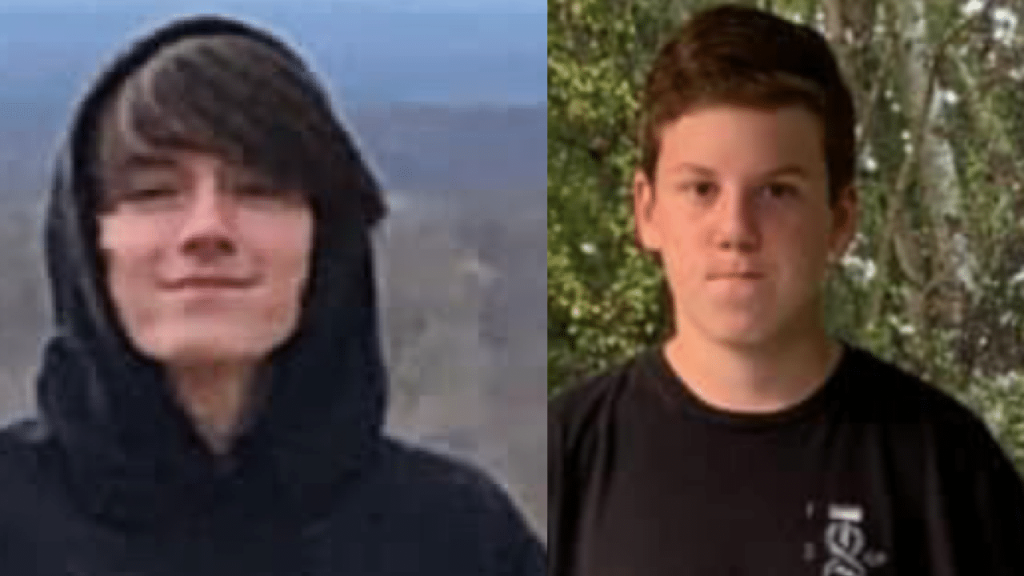 Nikolas Pettit and Brodie Black