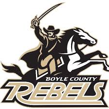 Boyle County High School Rebels mascot/logo
