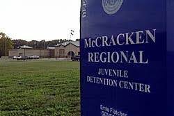 McCracken County Regional Juvenile Detention Center sign