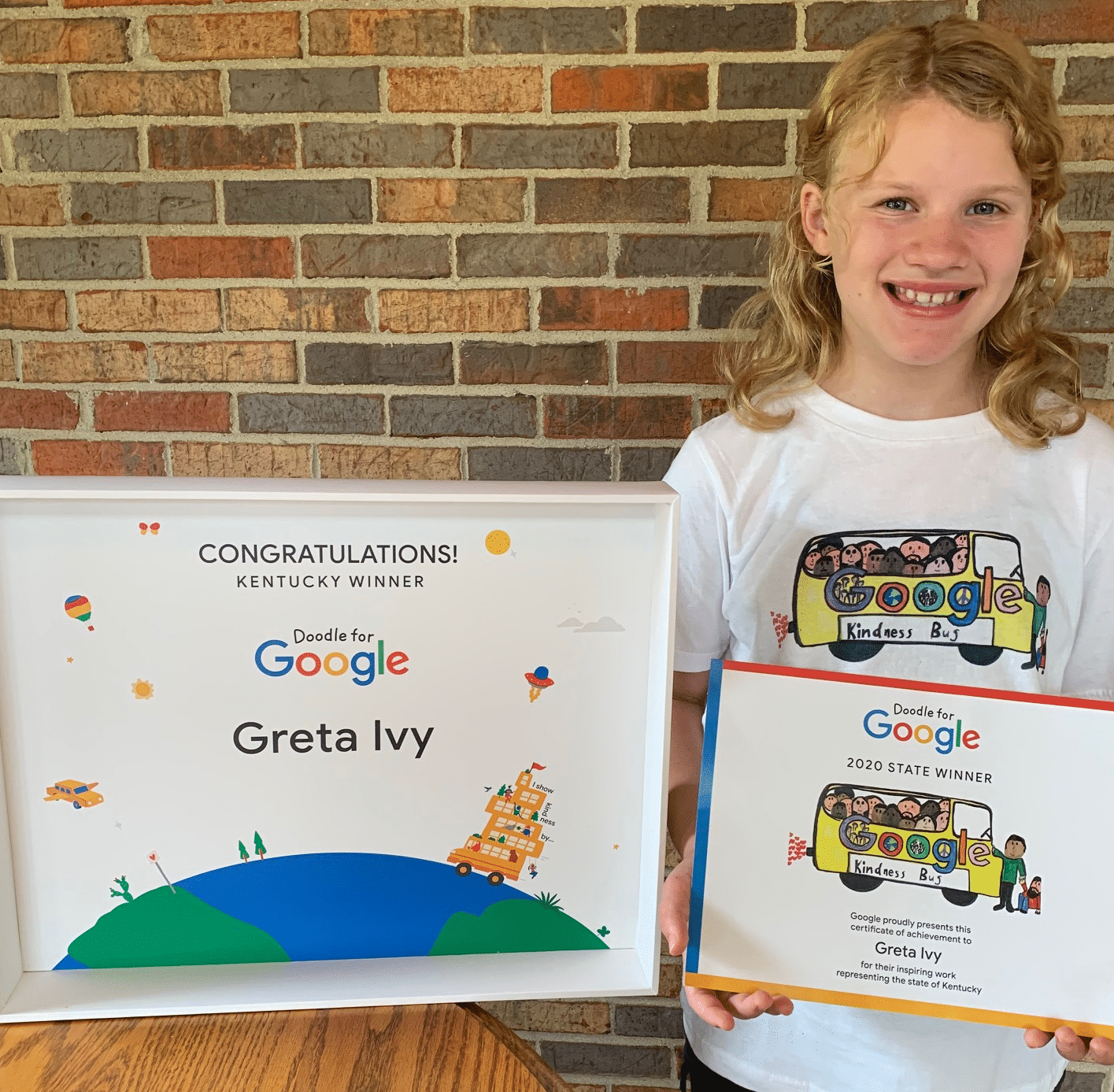 VOTE Friday last day give 'Kindness Bus' ride to Doodle Google winner