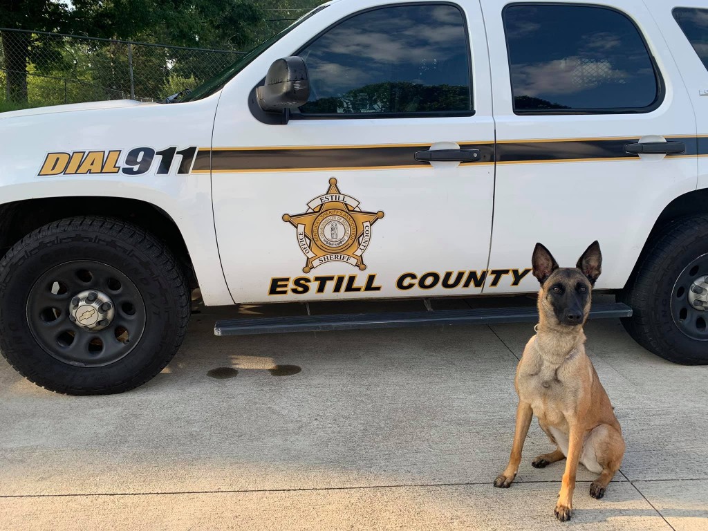 Estill County Sheriff's Office gets first-ever K-9
