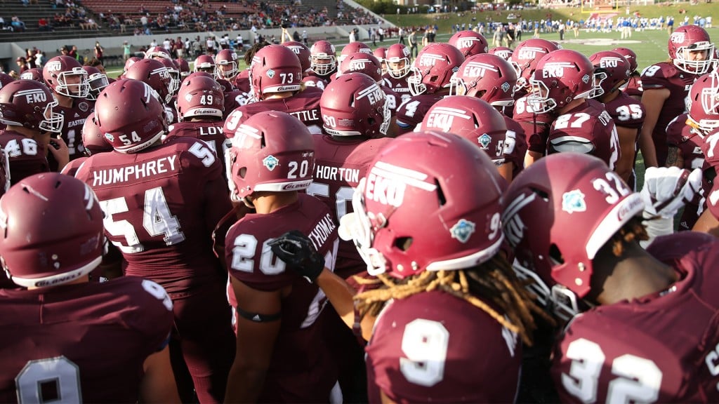 eku football helmet