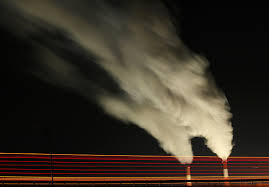 Coal power plant pollution