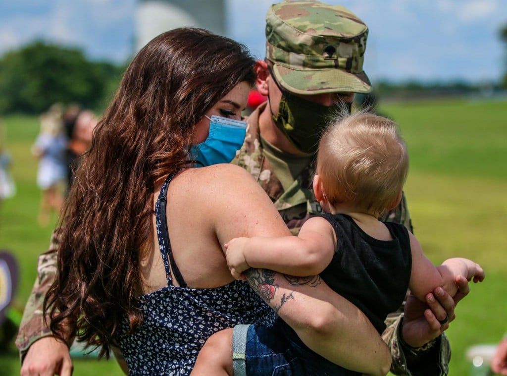 The 101st Airborne Division (Air Assault) welcomed home on 8-18-20 from a three month deployment to Africa.