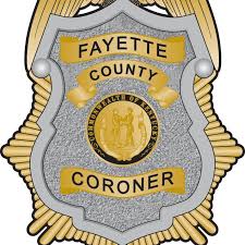 Fayette County coroner badge
