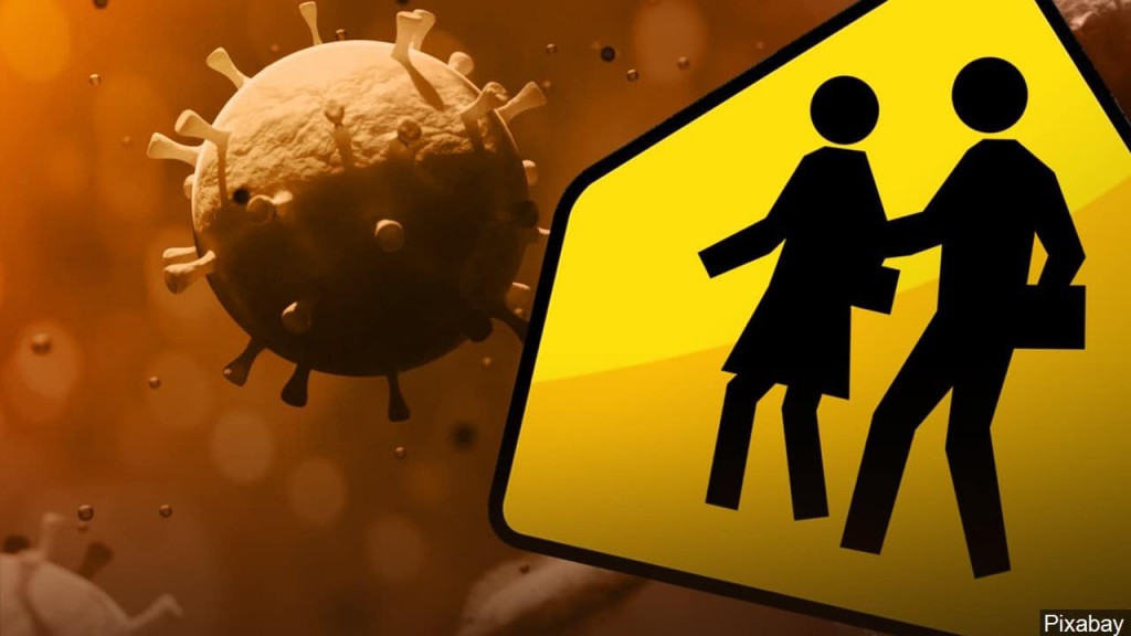 Coronavirus School graphic
