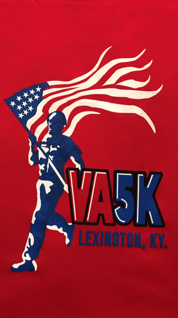 Virtual VA 5K logo 2020 for annual fundraiser for the Lexington VA Health Care System and Friends of Lexington Fisher House