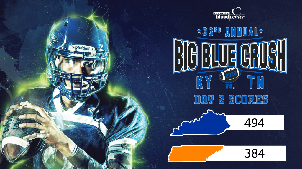 Kentucky takes over lead of annual Big Blue Crush blood drive against Tennessee 11-17-20