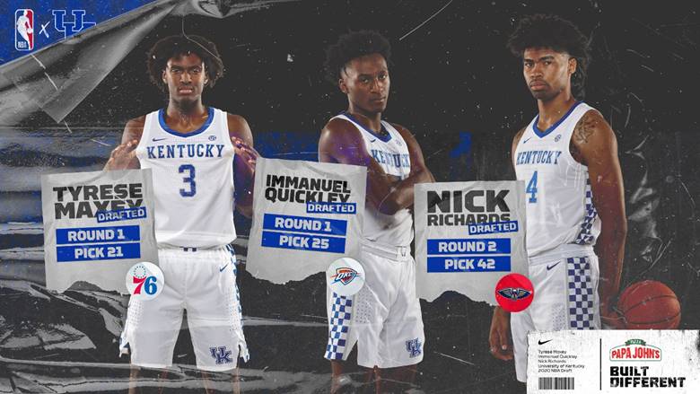 Four Wildcats Selected in the 2018 NBA Draft; Two Go in Lottery – UK  Athletics